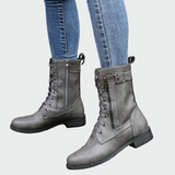 Nuala - Combat-Style Boots