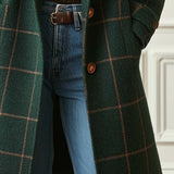 Aisling - Plaid Pattern Coat