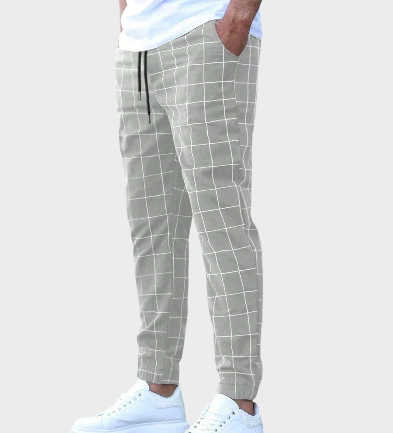 Brendan - Stylish Checkered Trousers