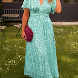 Éabha - Elegant Floral Maxi Dress