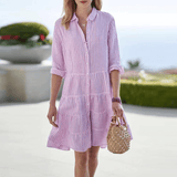 Tara - Chic Striped Dress