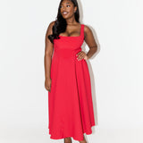 Brighid - Chic Midi Dress